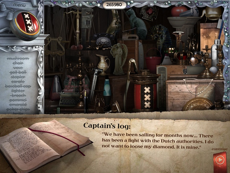 Youda Legend: The Curse of the Amsterdam Diamond - кадр 1