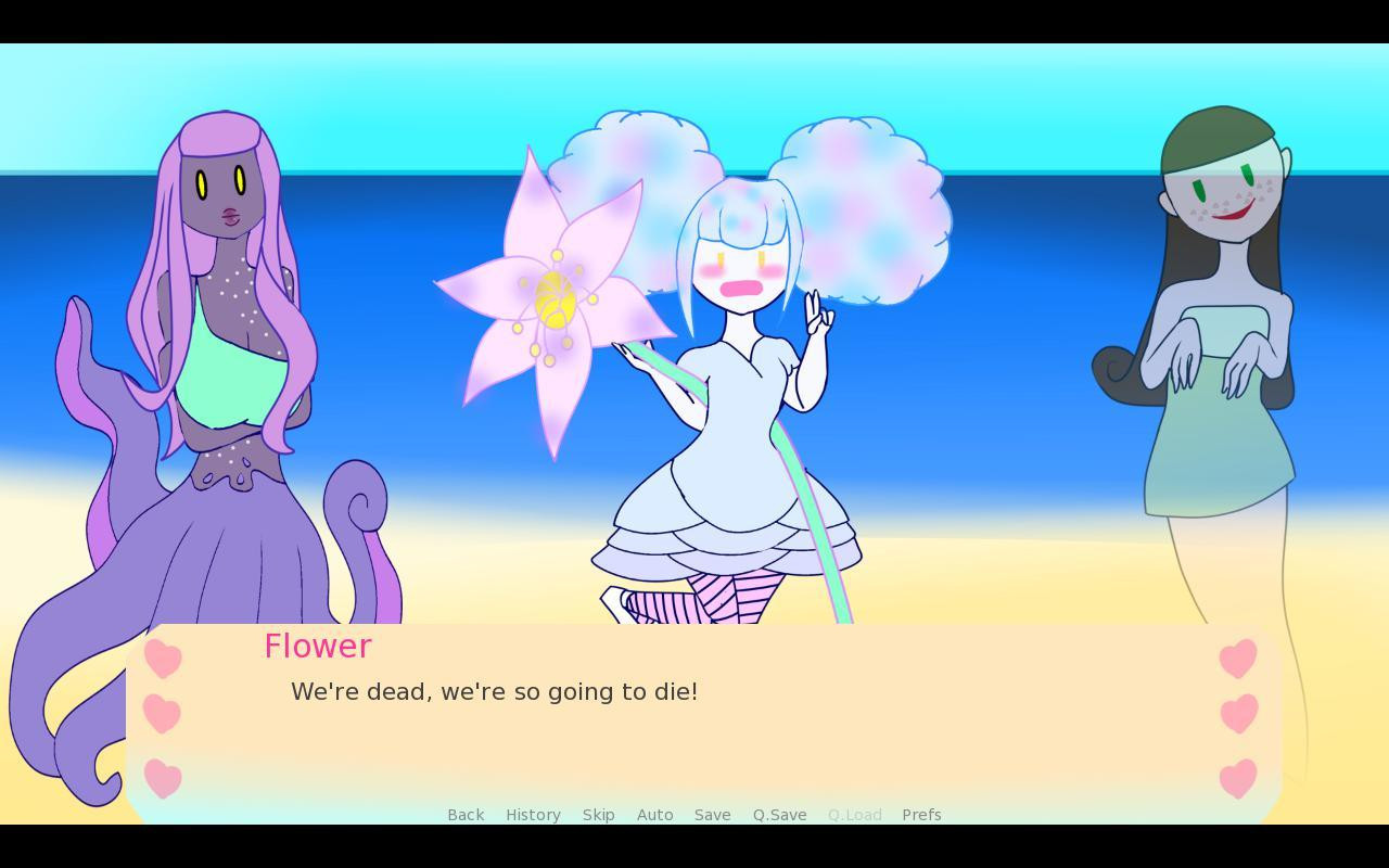 Ghost! Flower~ Octopus<3 (itch) - кадр 2