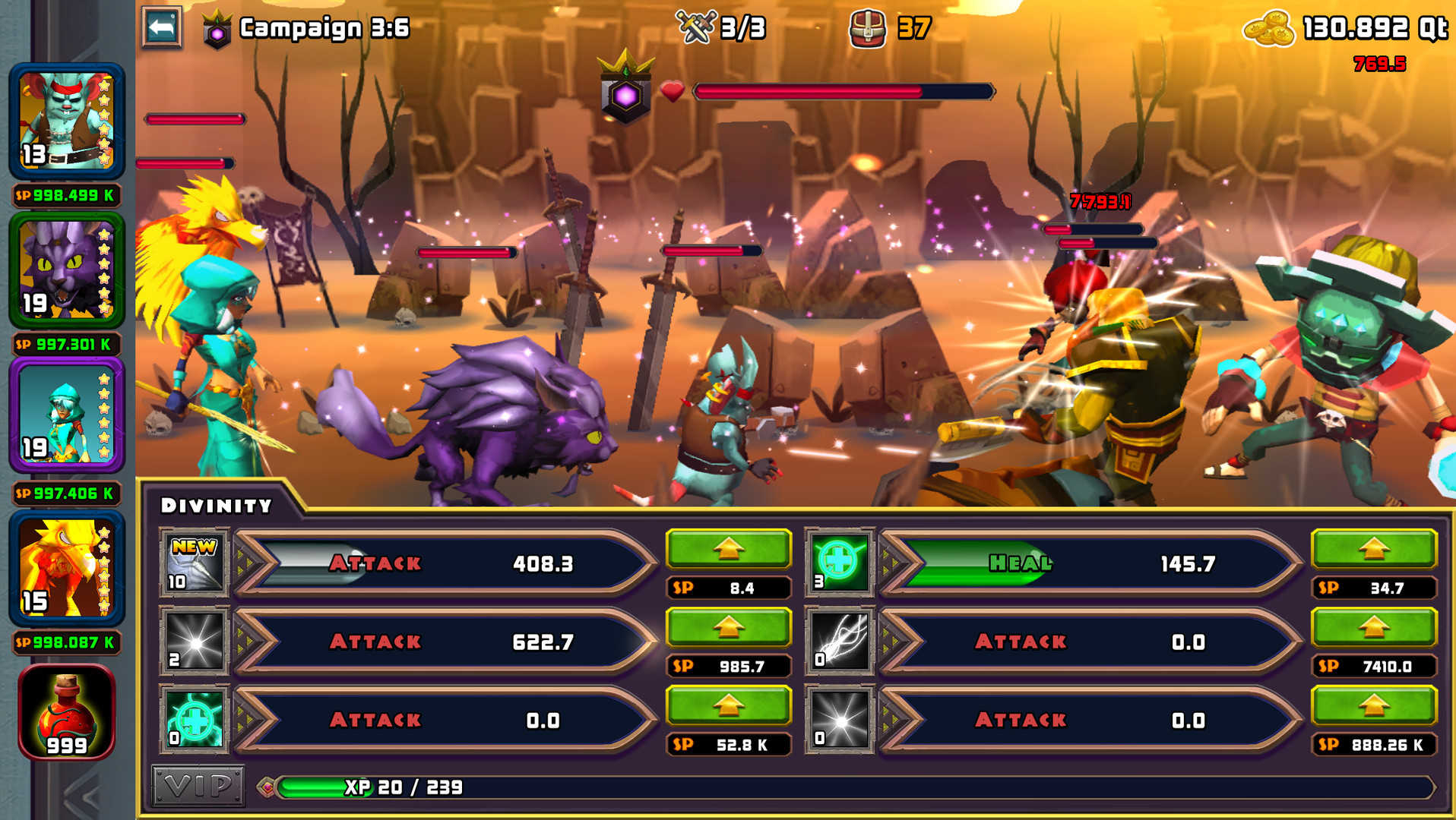 Heroes of Havoc: Idle Adventures - кадр 3