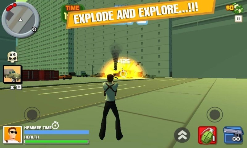 Grand Theft 7 Nueva City (itch) - кадр 7