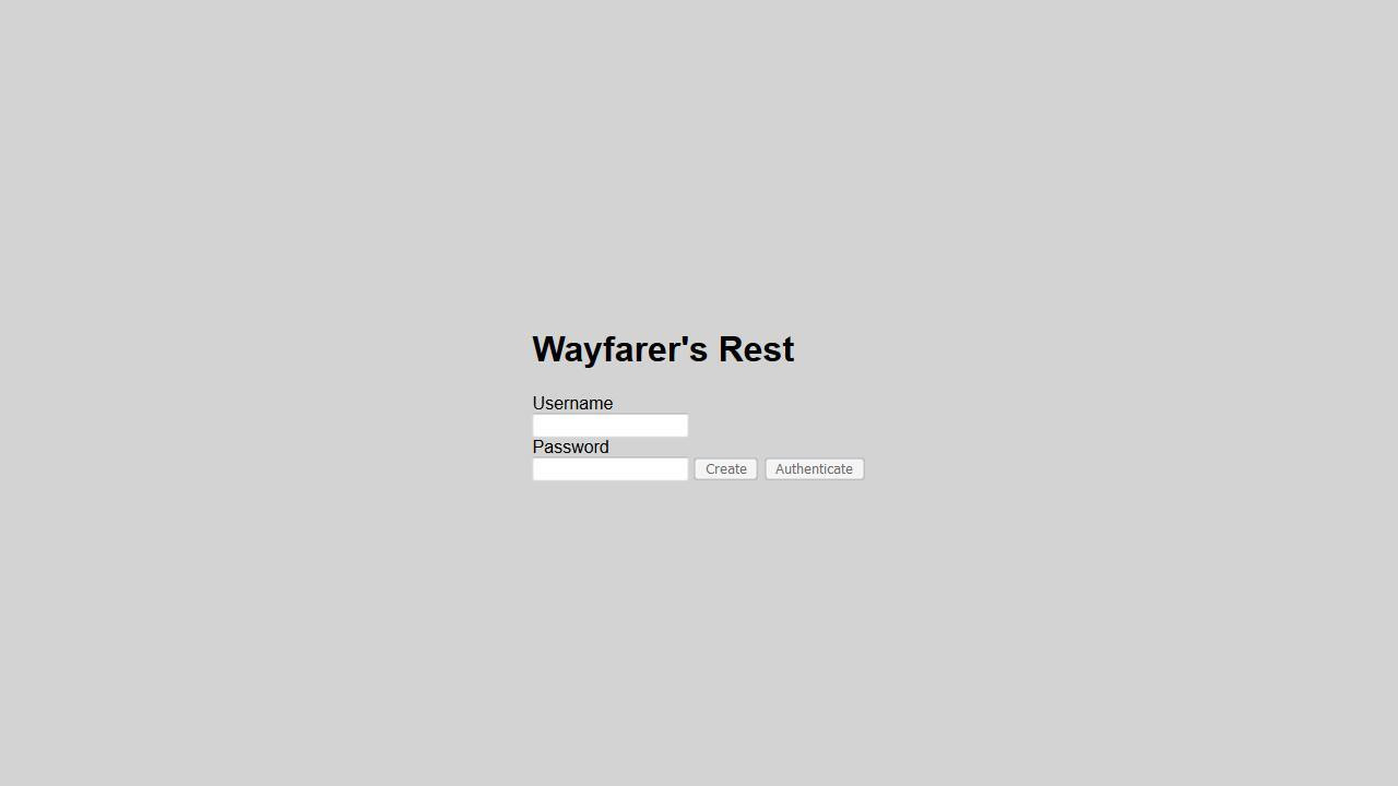 Wayfarer's Rest (itch) - кадр 2