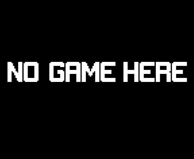 No Game Here (itch) - кадр 1