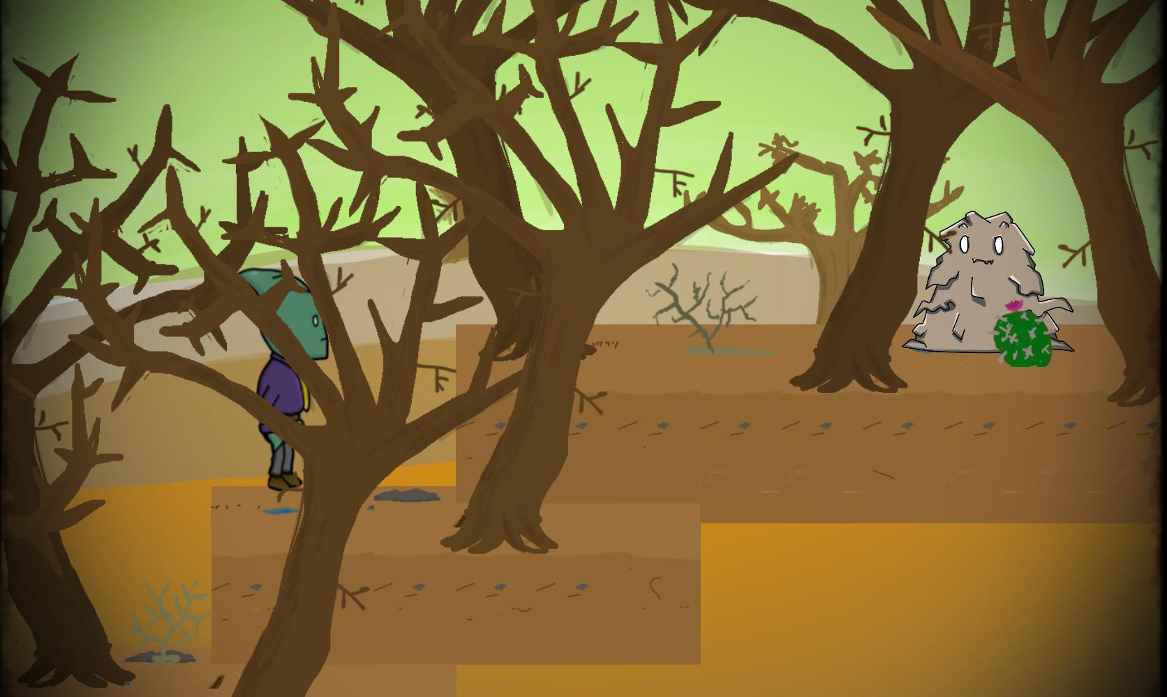 Leaf Lad | Polluted Lands (itch) - кадр 1