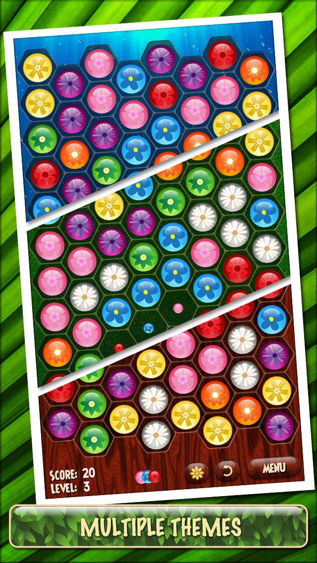 Flower Board - A fun & addictive line puzzle game (brain relaxing games) - кадр 2