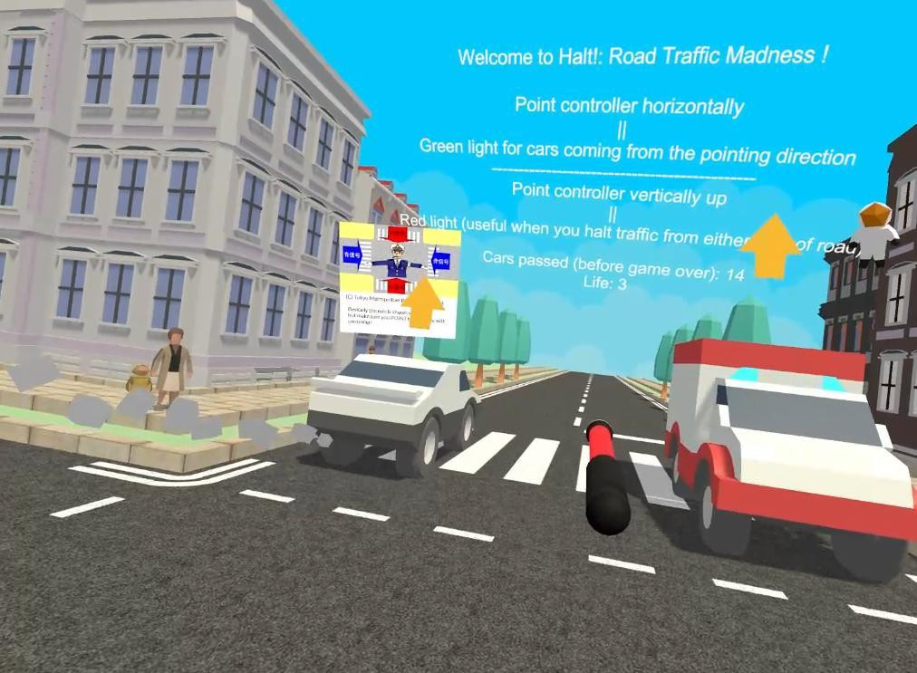 Halt!: VR Road Traffic Madness (itch) - кадр 2