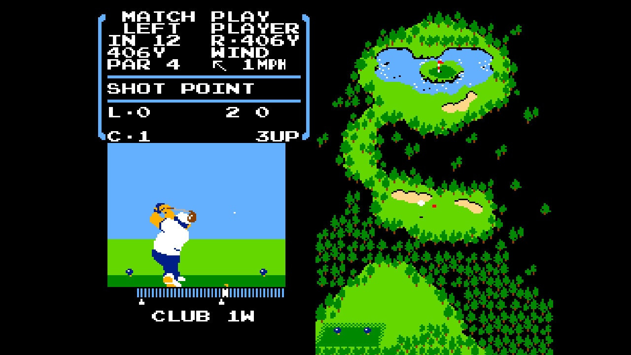 Arcade Archives GOLF - кадр 4