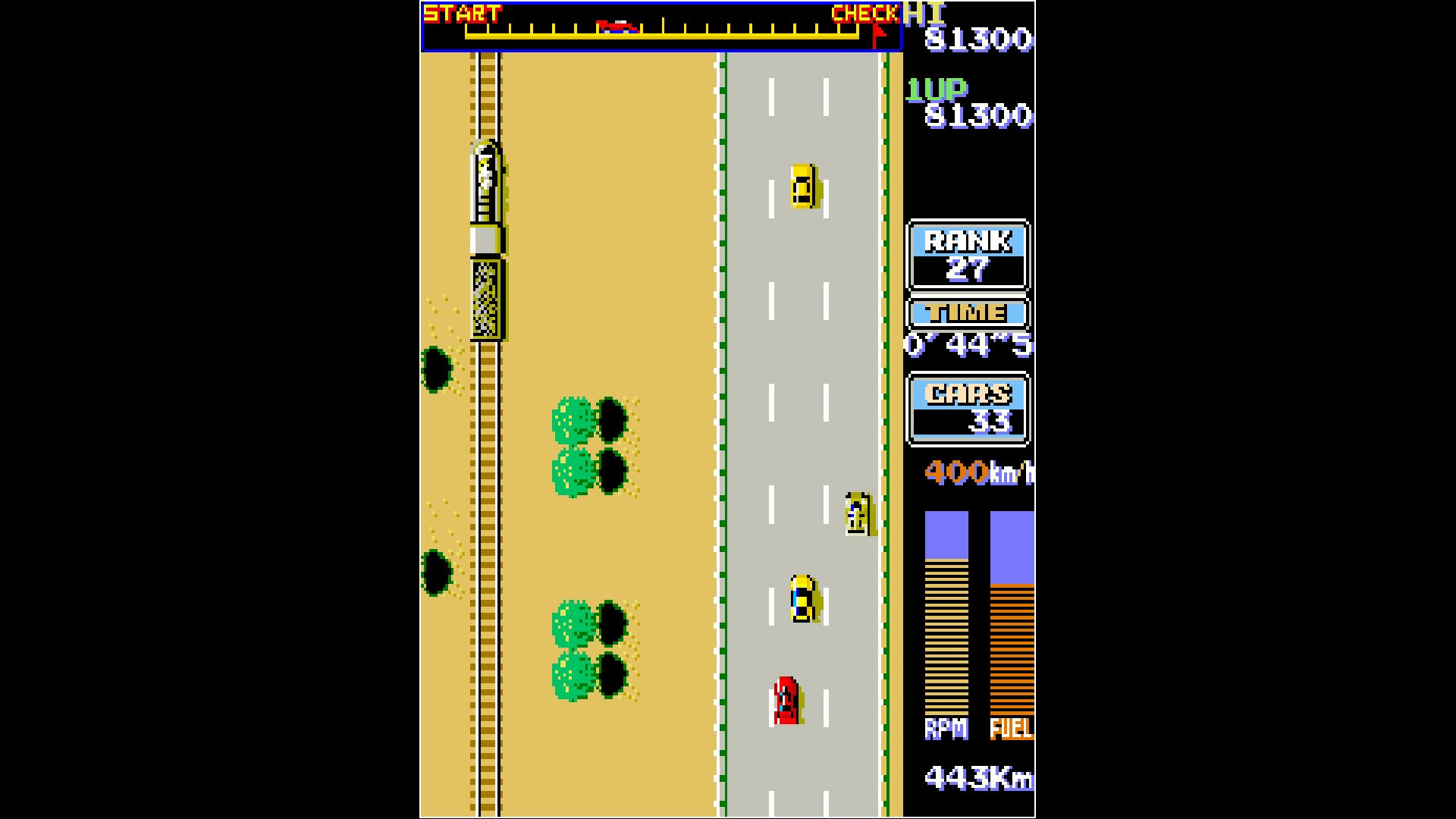 Arcade Archives ROAD FIGHTER - кадр 6