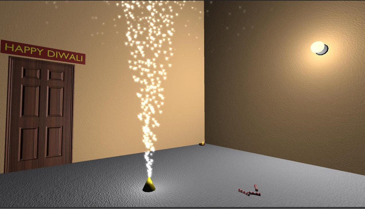 Happy Diwali - Firecrackers Simulator (itch) - кадр 2