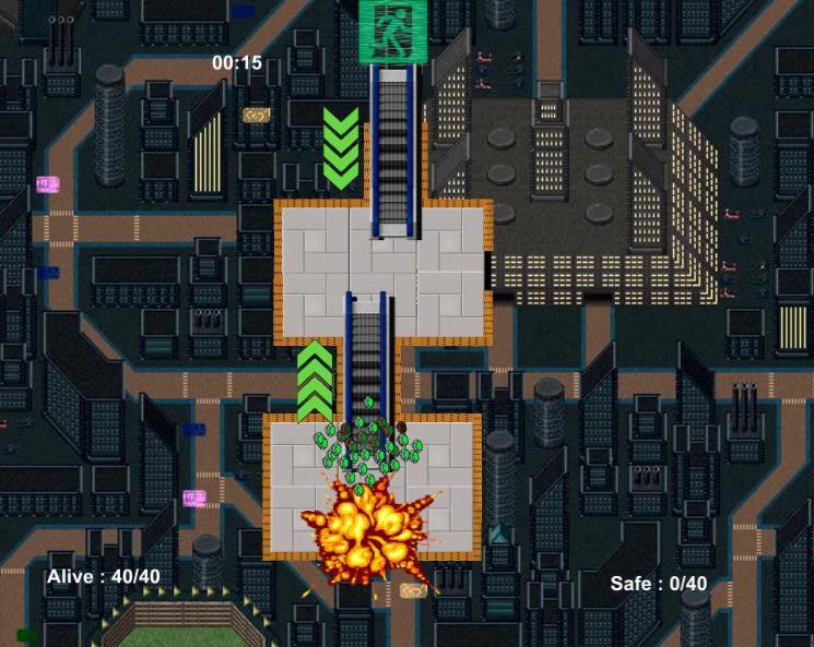 Crowd Panic Simulator (itch) - кадр 2