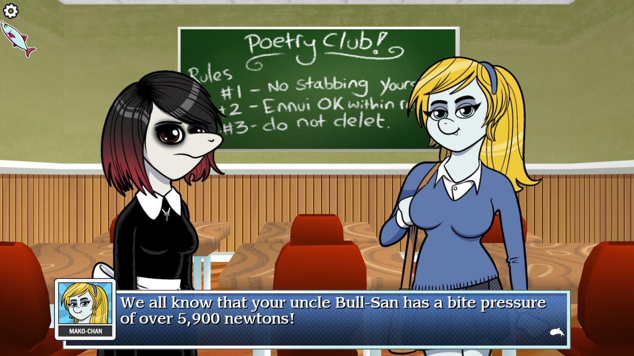 Shark Dating Simulator: Five Thousand Fathoms High (itch) - кадр 2