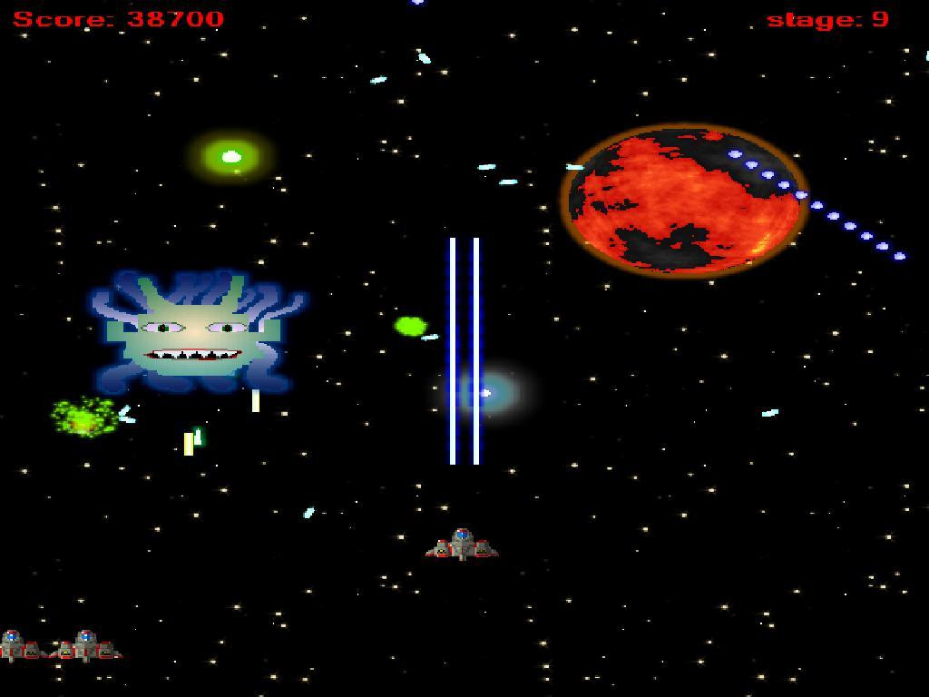 Space Invaders (itch) (spiralbits) - кадр 2