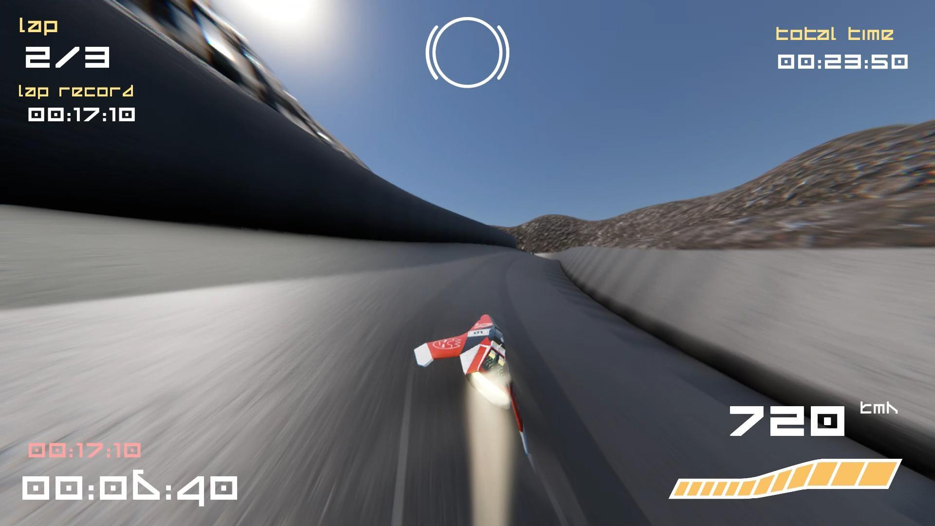 WipEout Remaster (Fan made) (itch) - кадр 1