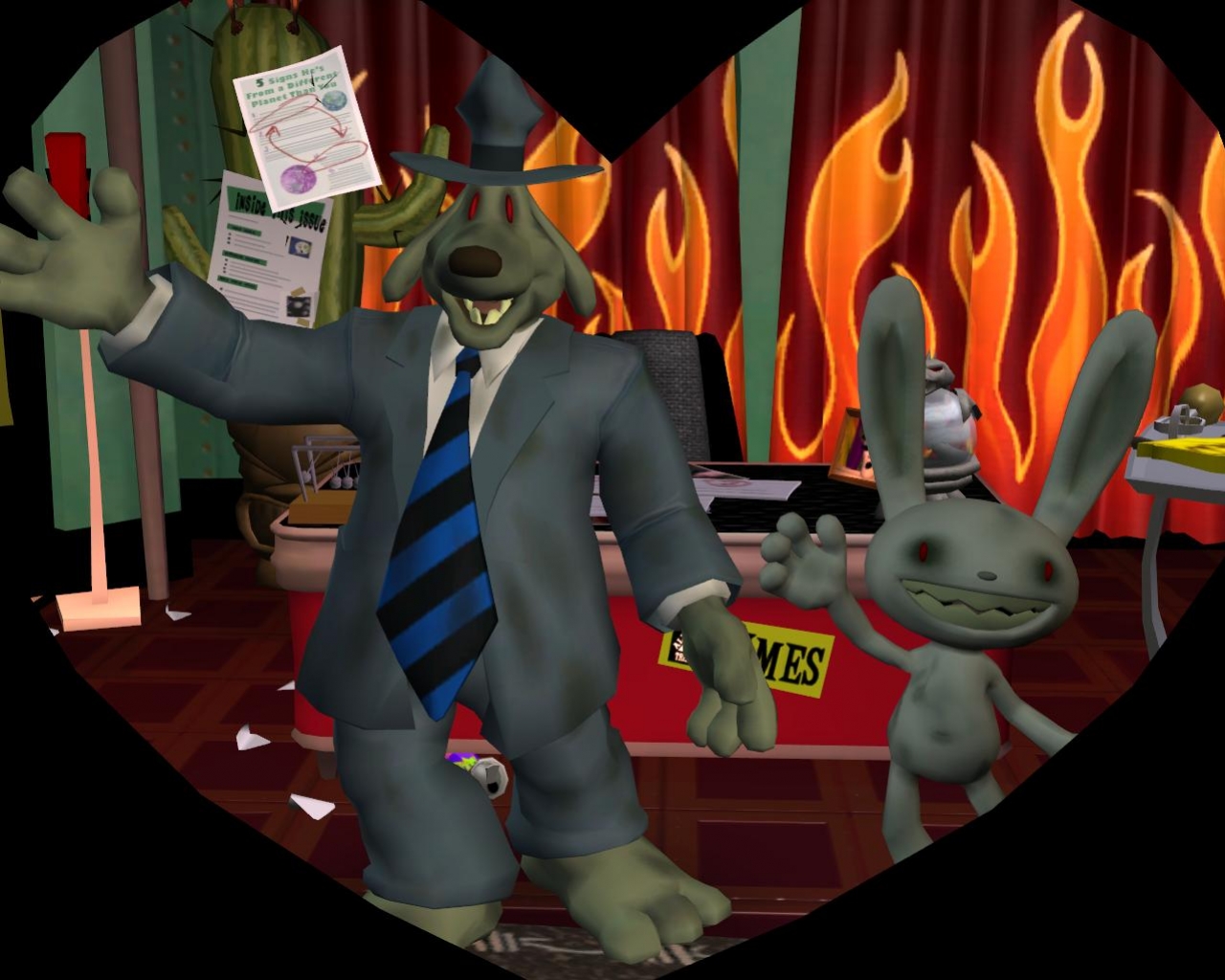 Sam & Max: Season 2 - Episode 3 - Night of the Raving Dead - кадр 14