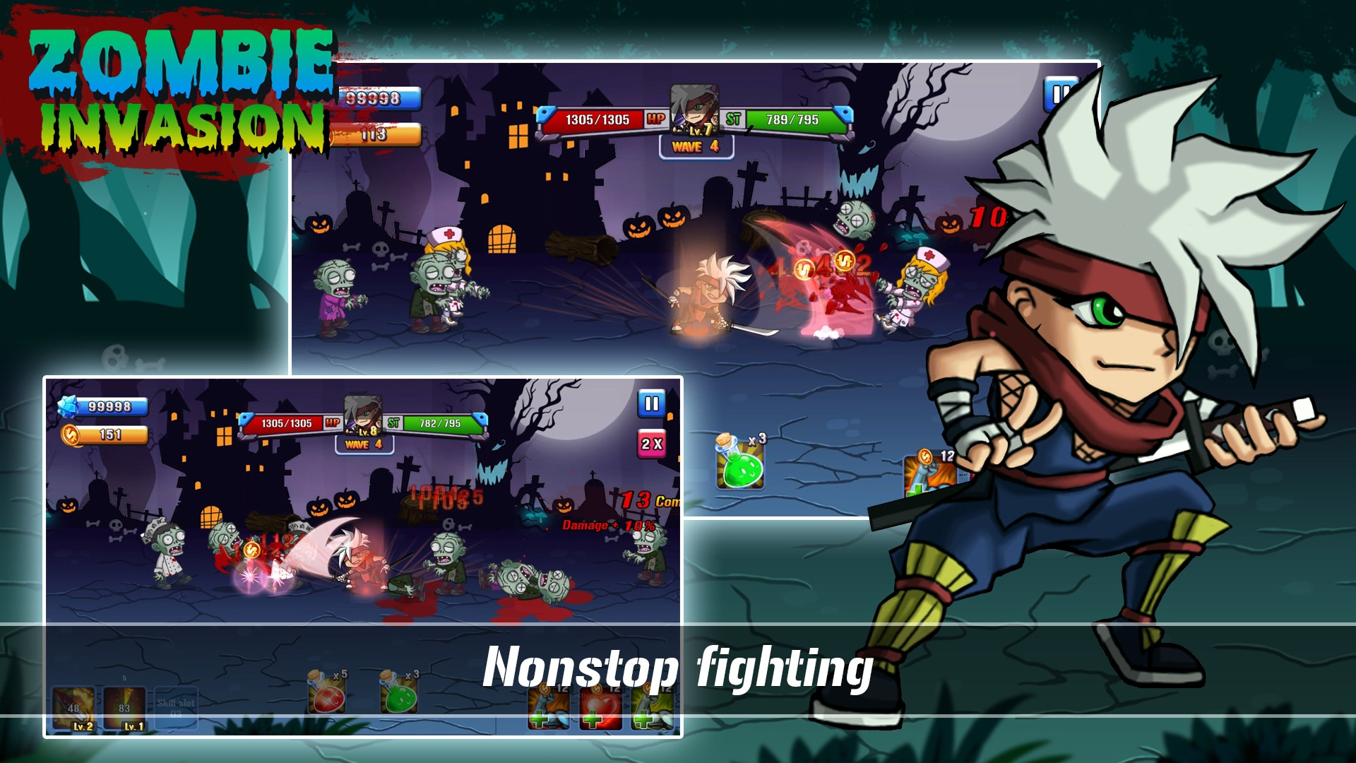Zombie Invasion (itch) - кадр 2