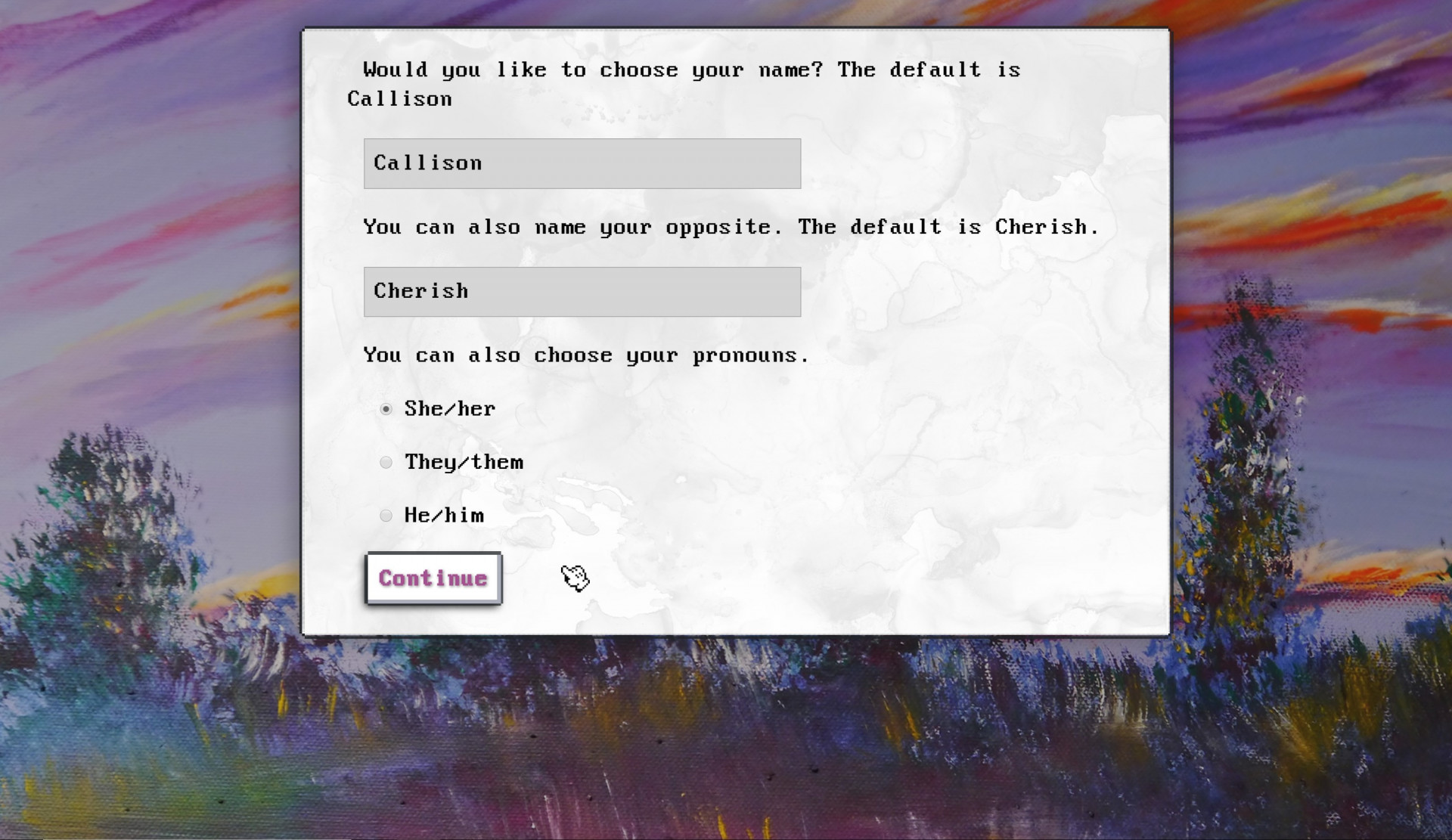 A Political Marriage (Demo) (itch) - кадр 2