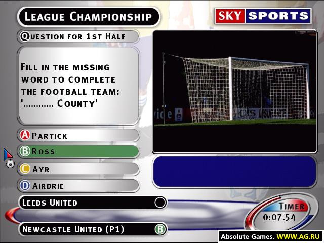 Sky Sports Football Quiz - кадр 5