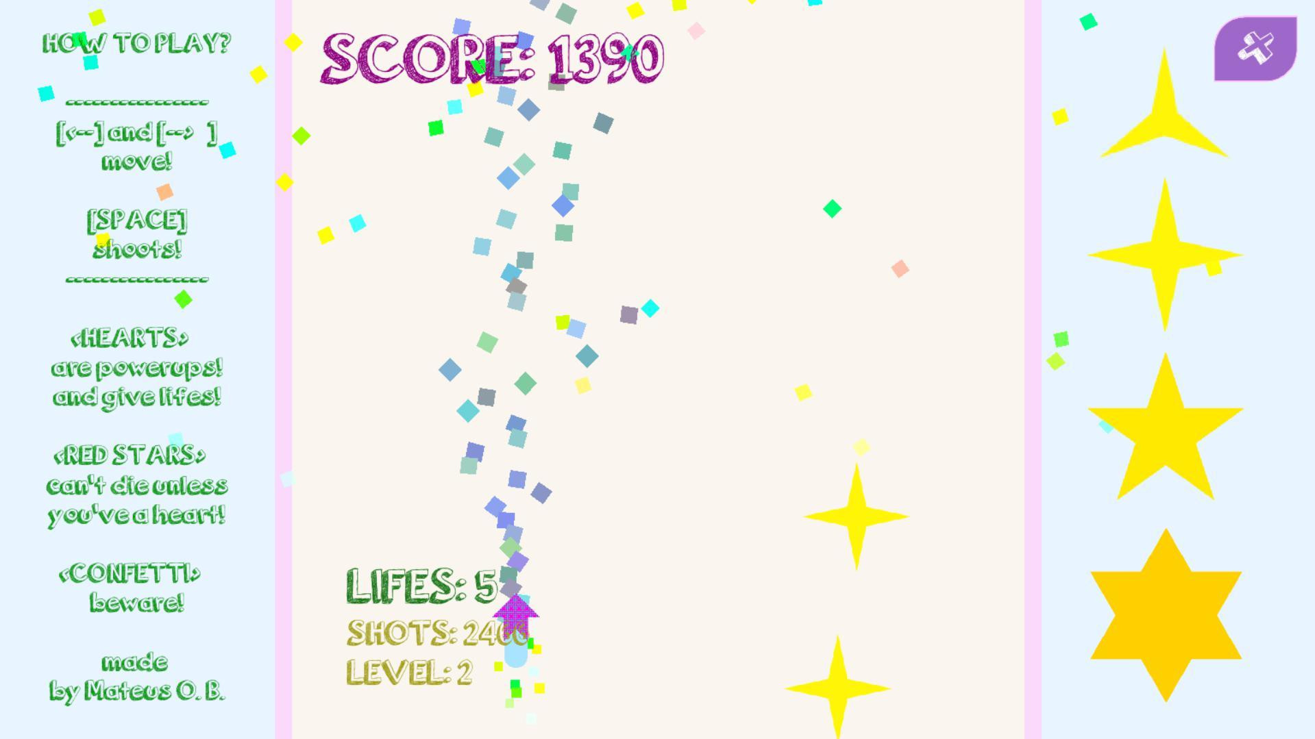 Confetti Rocket (itch) - кадр 1