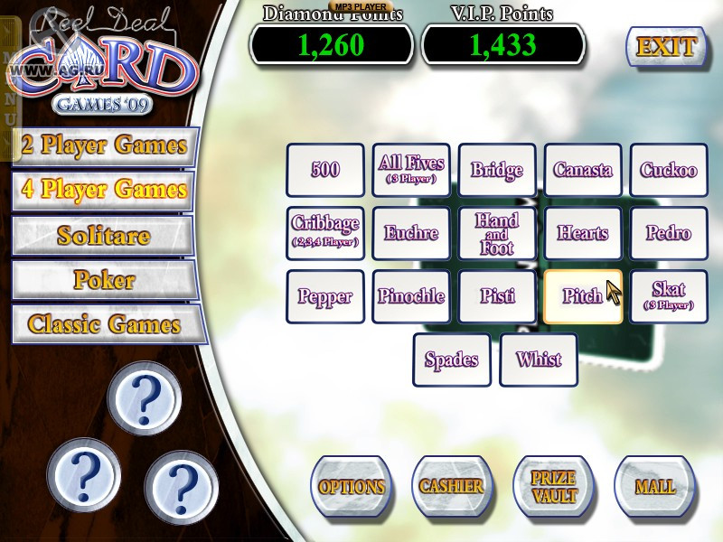 Reel Deal Card Games '09 - кадр 7