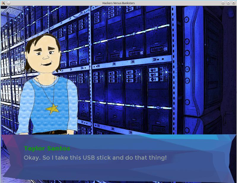 Hackers Versus Banksters (itch) - кадр 4