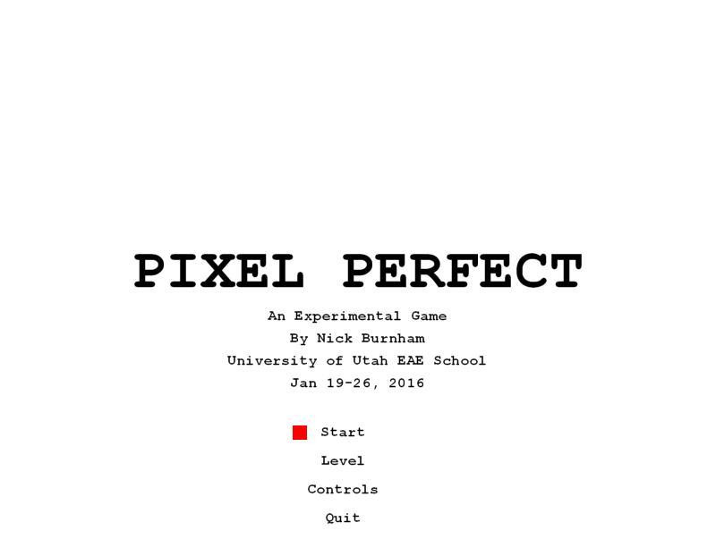 Pixel Perfect (itch) - кадр 1