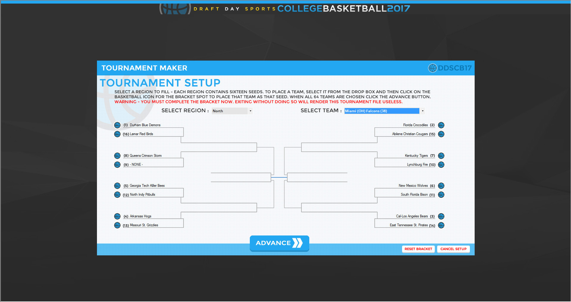Draft Day Sports: College Basketball 2017 - кадр 4