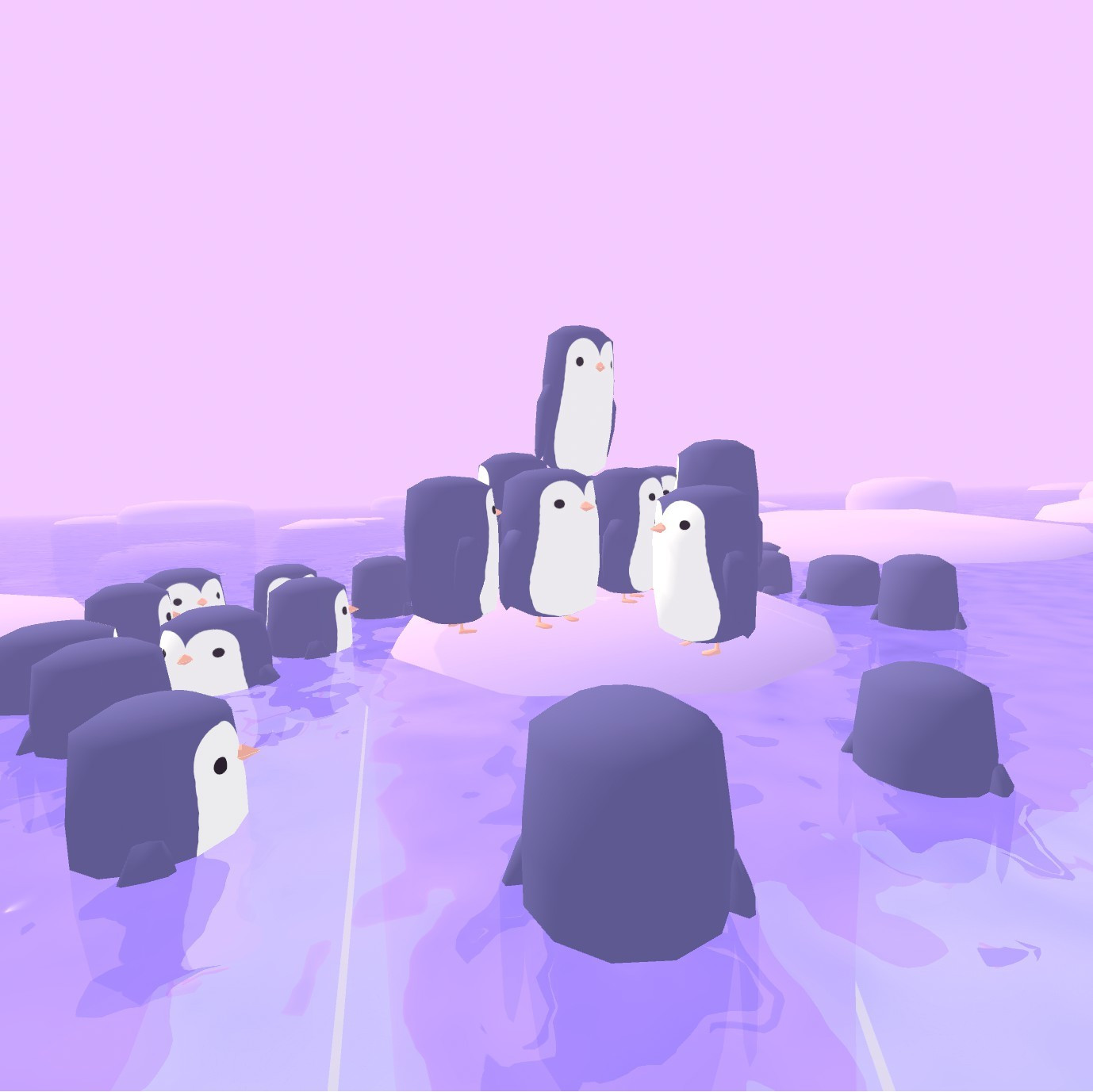Marshmallow Penguins VR (itch) - кадр 5