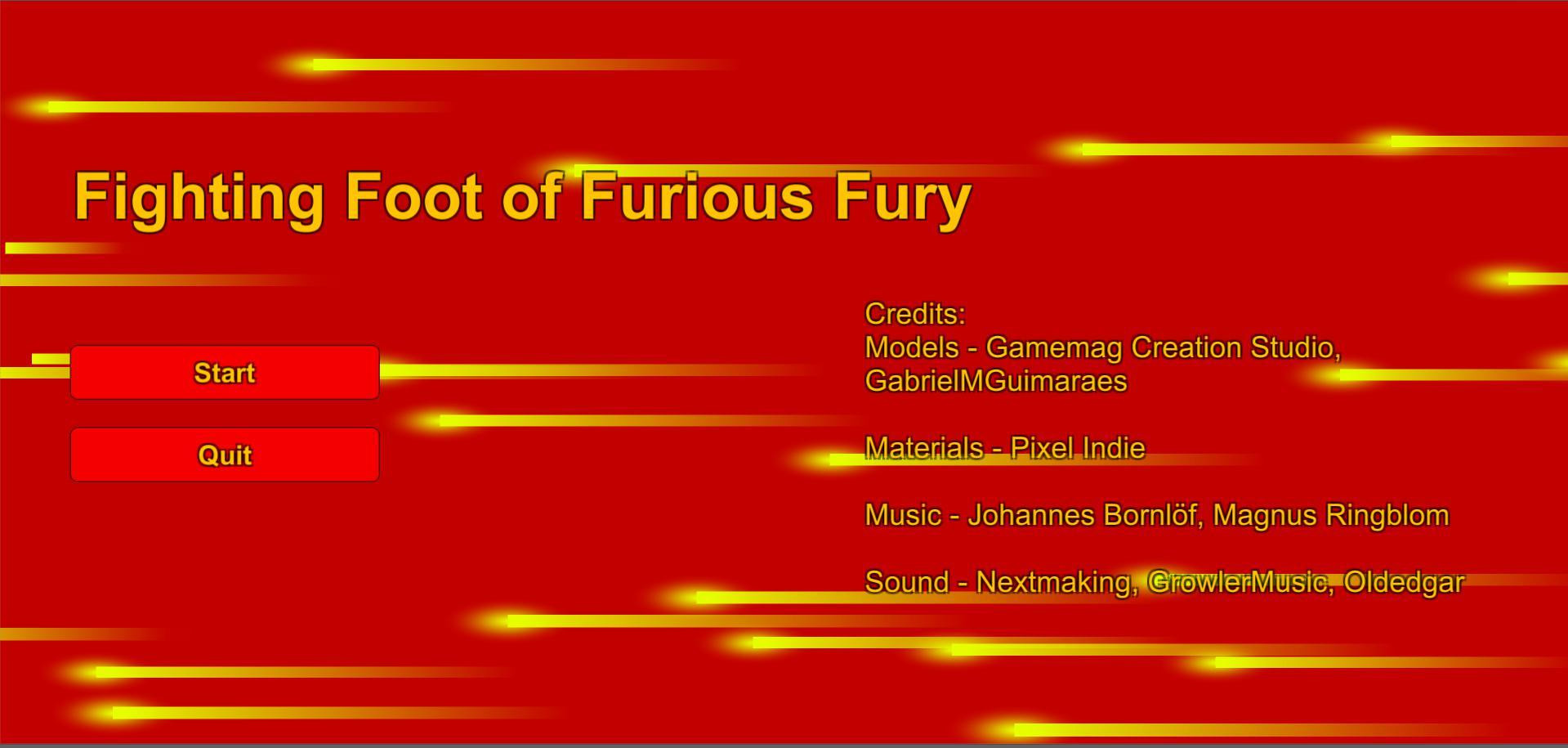 Fighting Foot of Furious Fury (itch) - кадр 2
