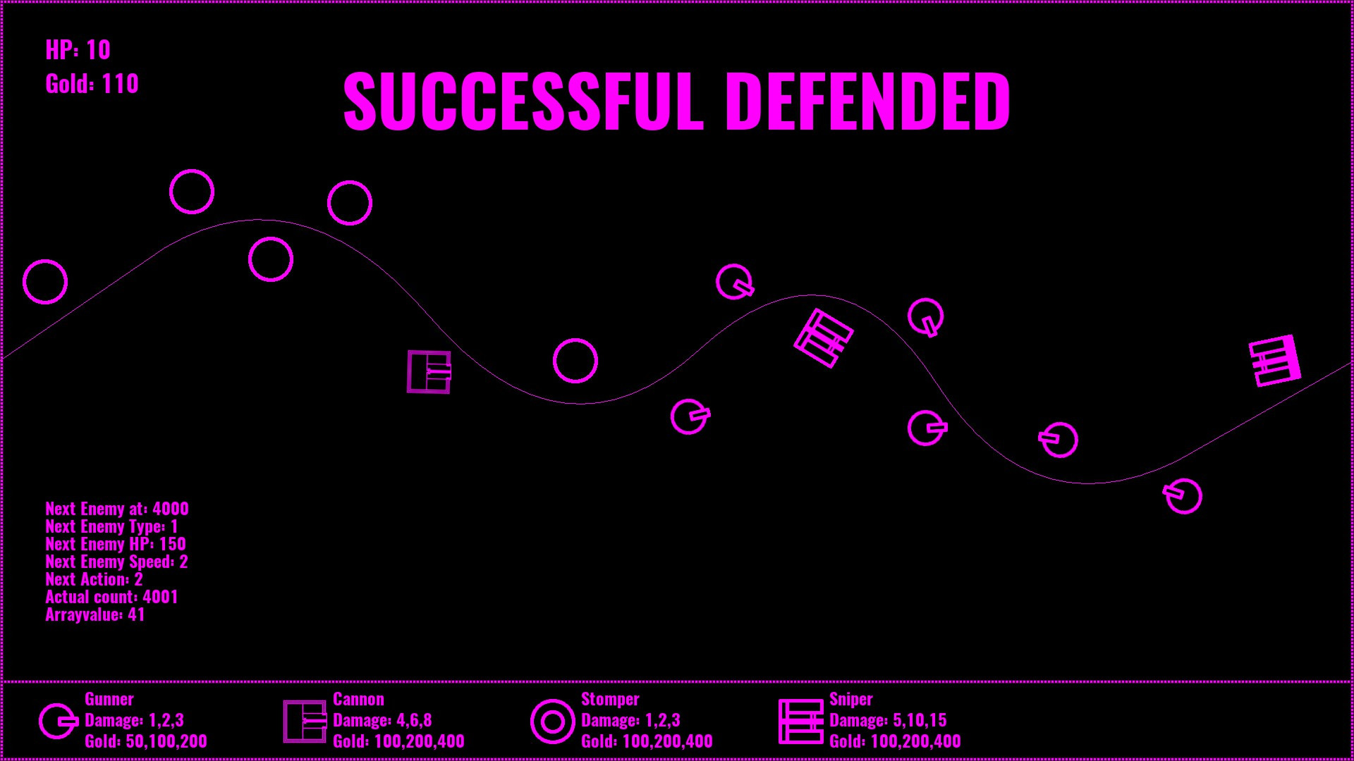 Neon Defense 1: Pink Power - кадр 7
