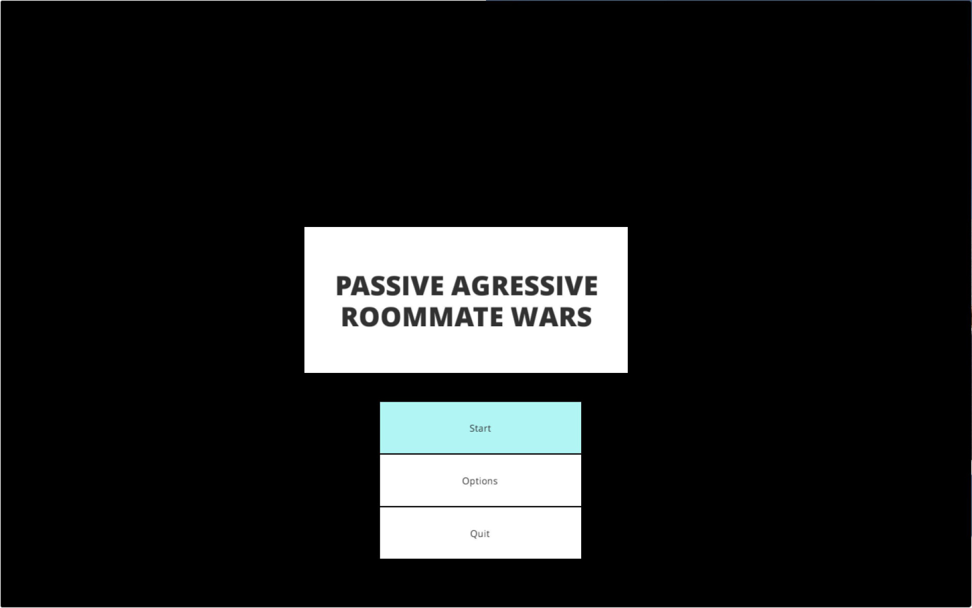 LDJAM: Passive Aggressive Roommate Wars (itch) - кадр 3