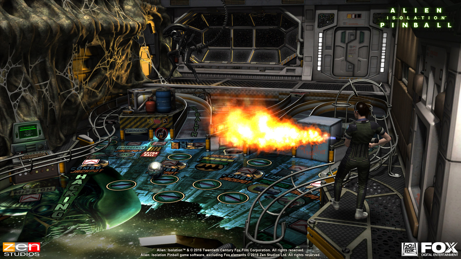Aliens vs. Pinball - кадр 2