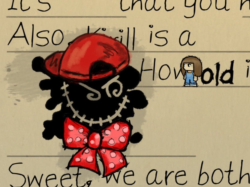 Letters - a written adventure (First prototype) (itch) - кадр 1