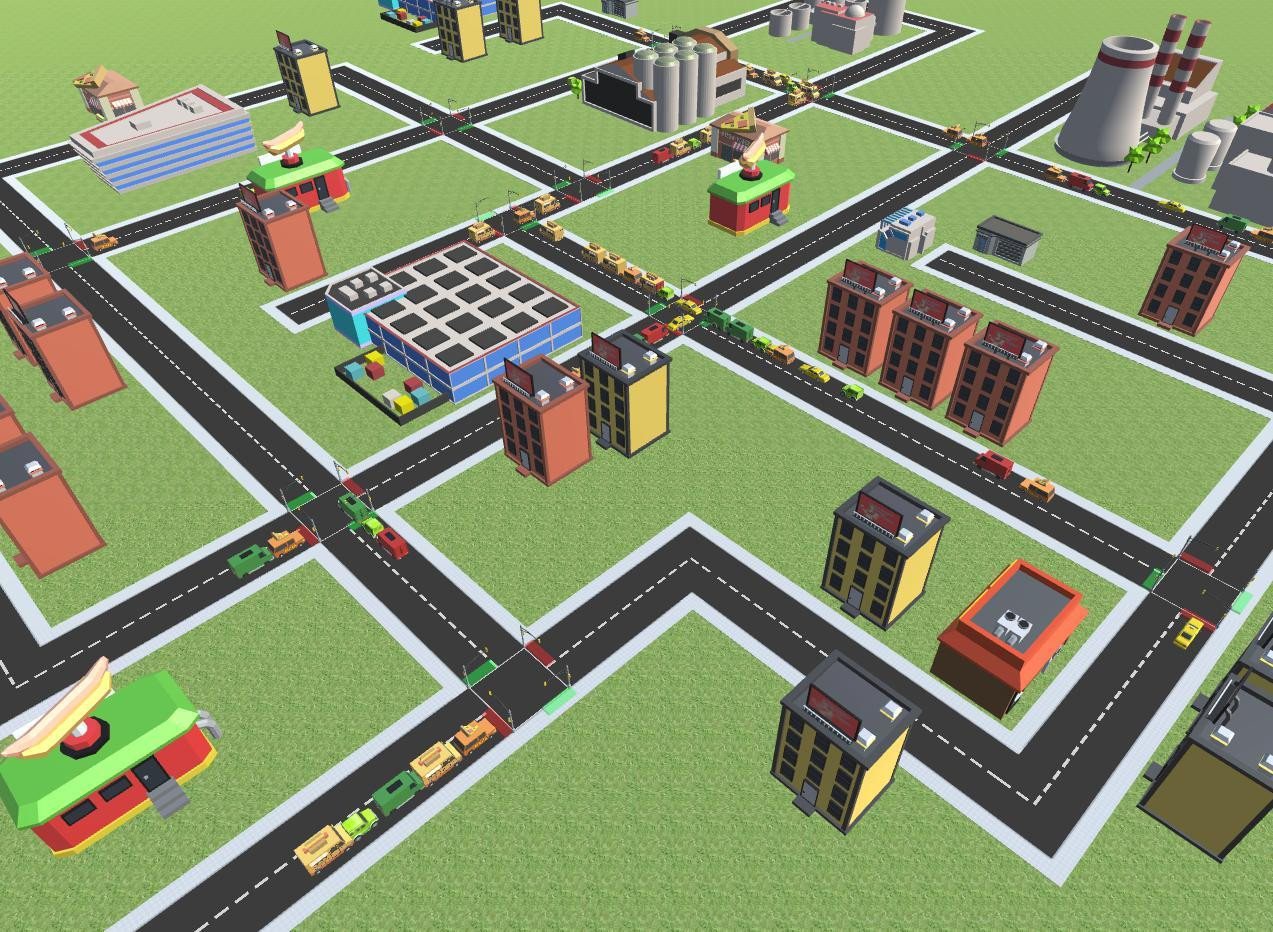 City Traffic Lights Manager (itch) - кадр 2