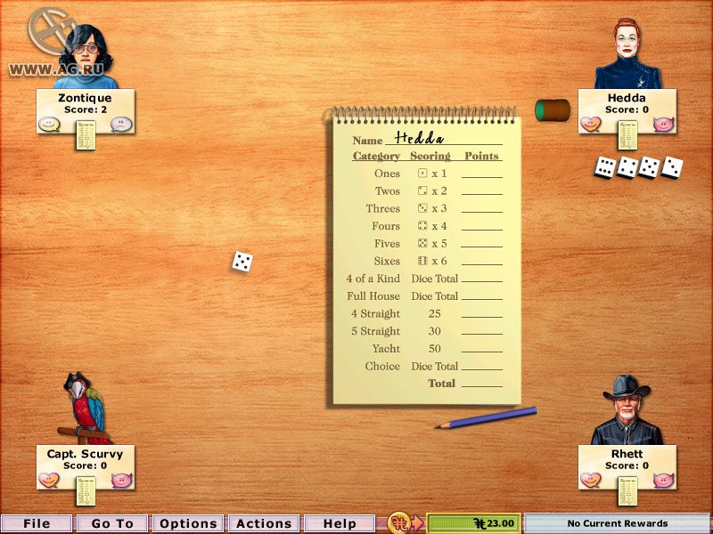 Hoyle Table Games 2004 - кадр 2