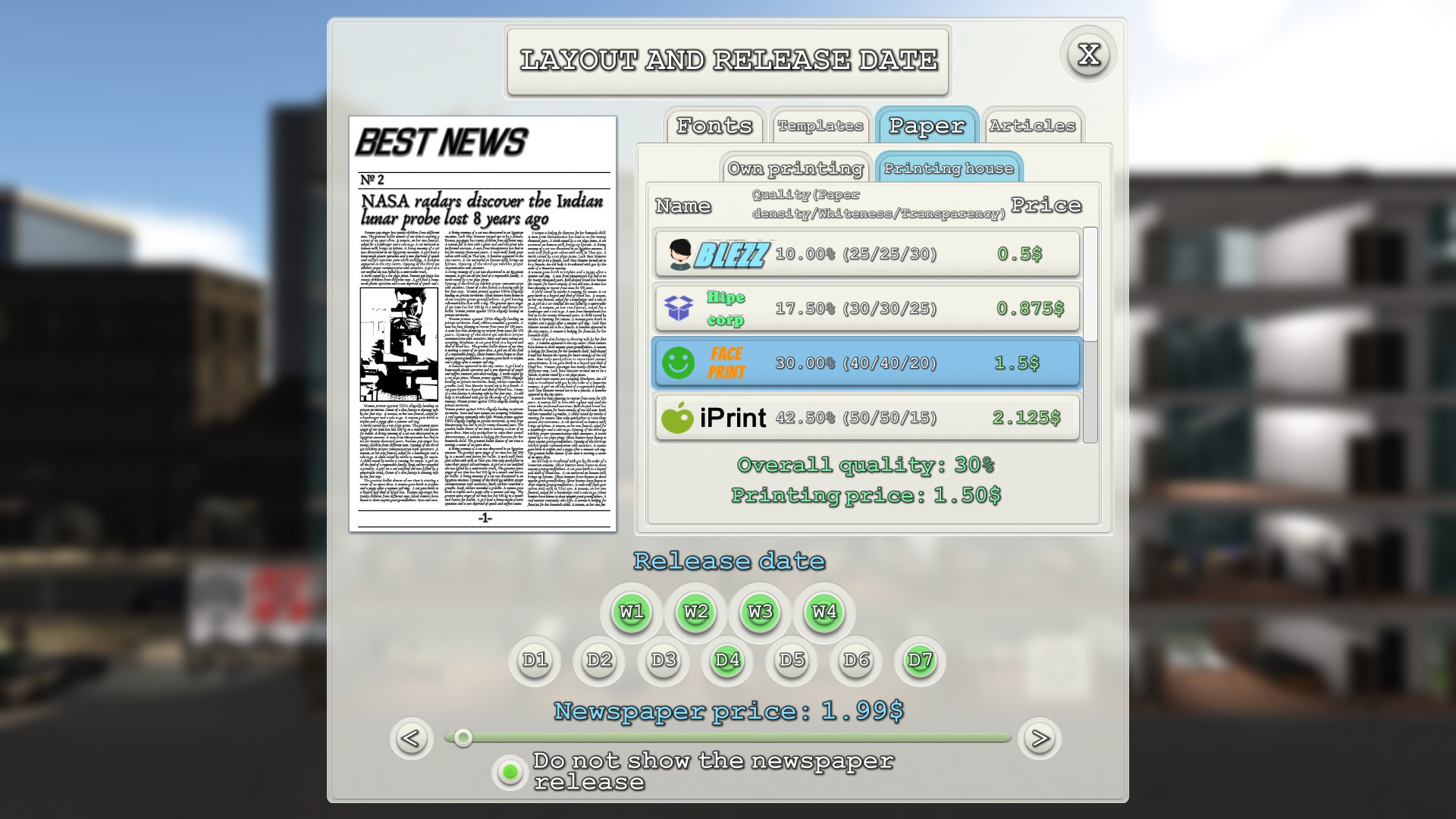 News Tycoon - кадр 11
