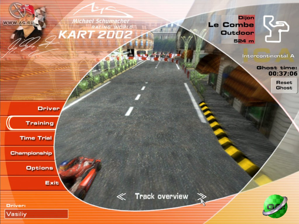 Michael Schumacher Racing World Kart 2002 - кадр 8