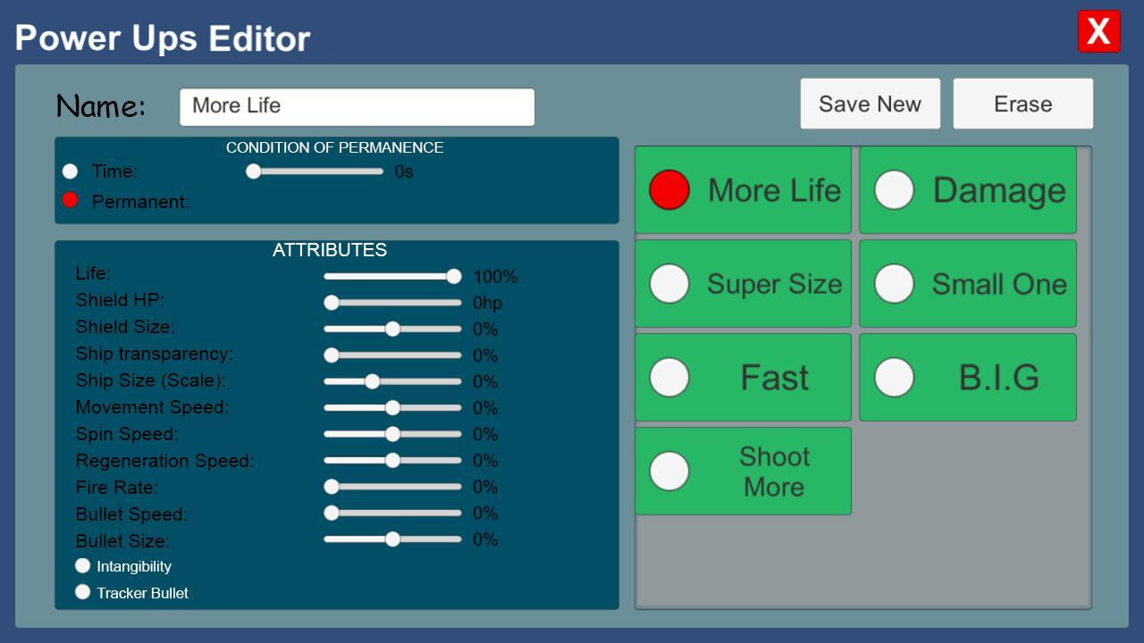 Power Ups Editor (itch) - кадр 1