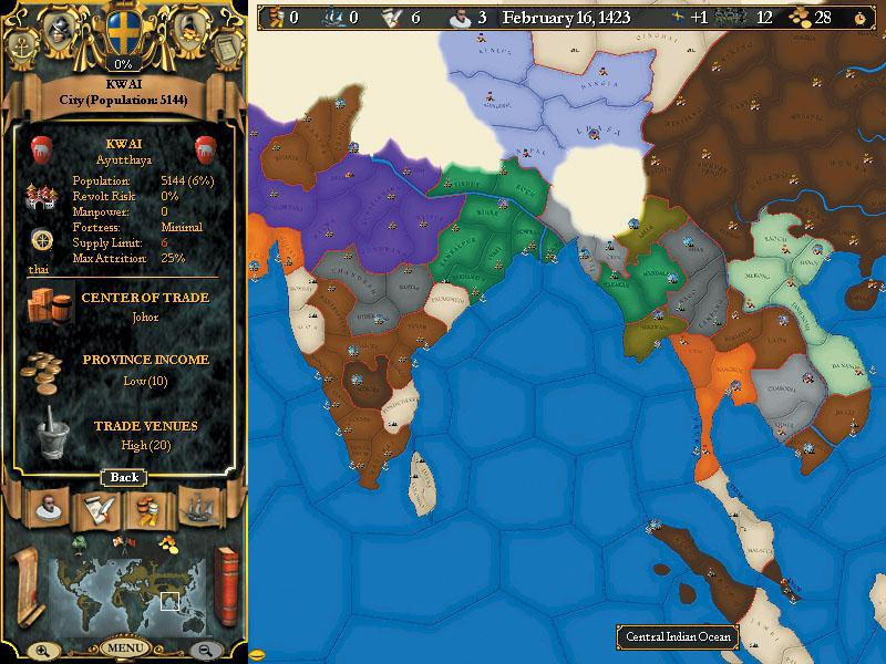 Europa Universalis 2 - кадр 12
