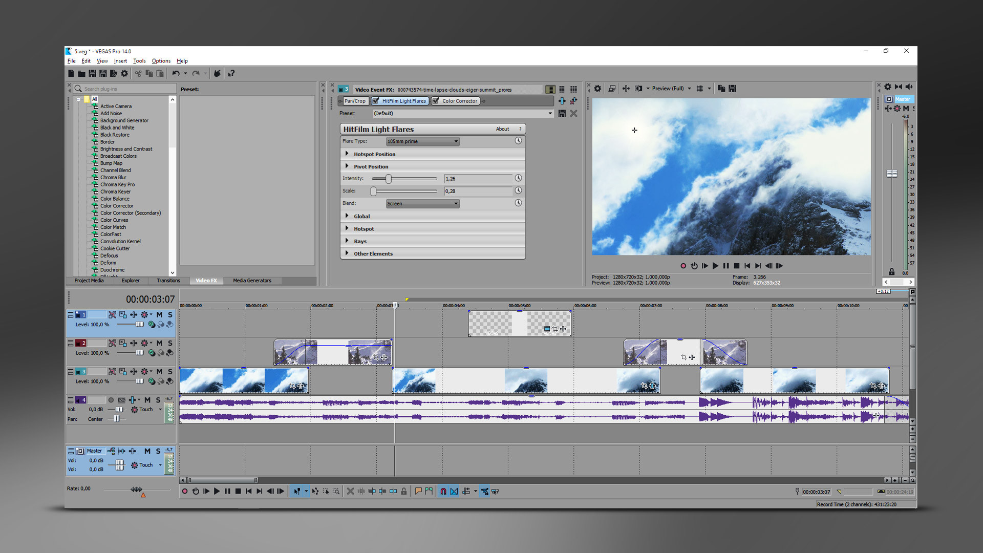 VEGAS Pro 14 Edit - кадр 2