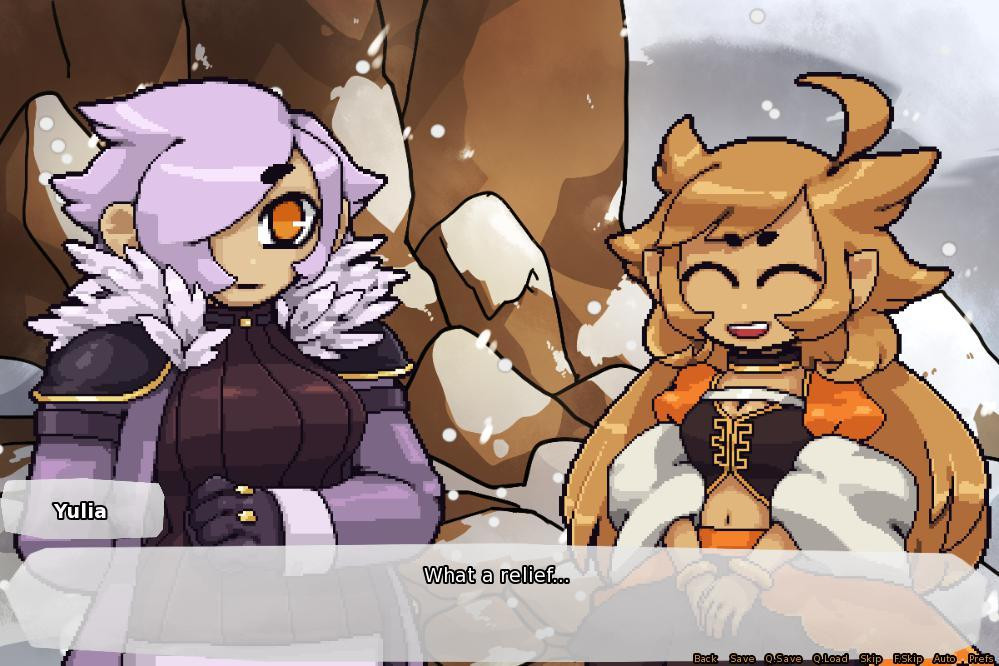 Winter's Light, a WLW story (itch) - кадр 1