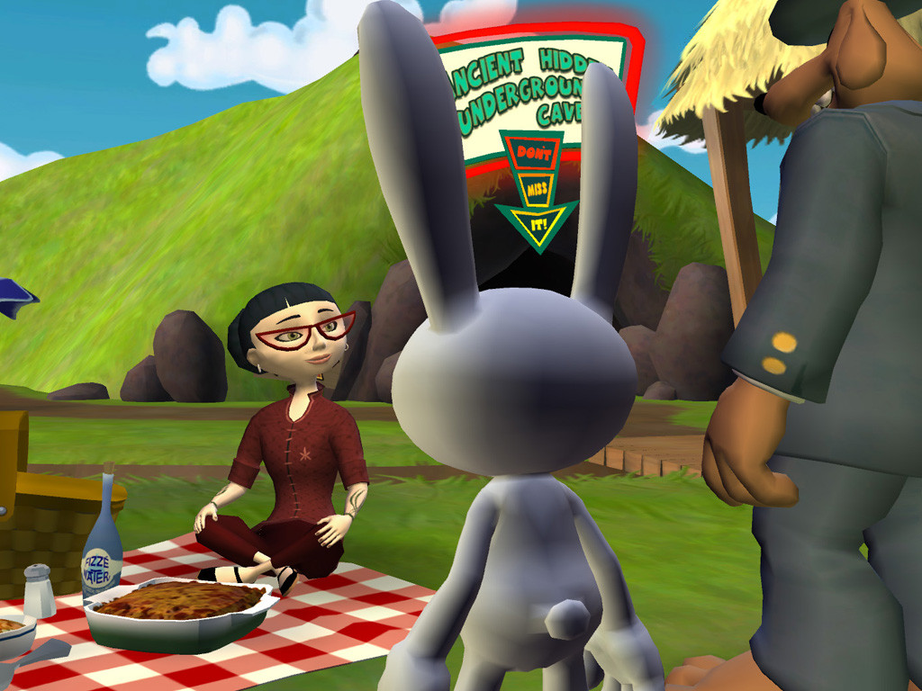 Sam & Max: Episode 202 - Moai Better Blues - кадр 11