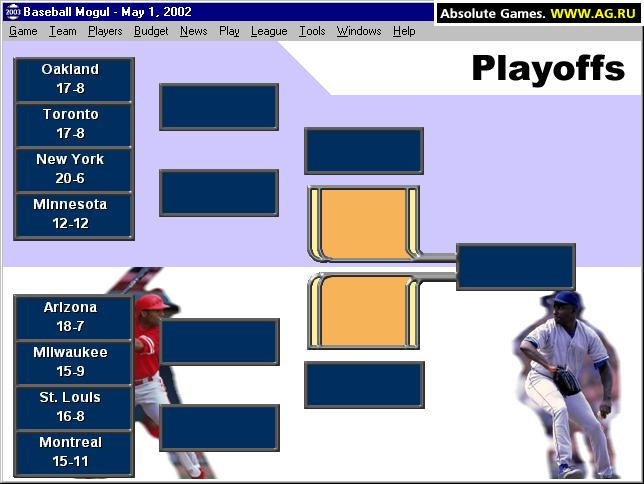 Baseball Mogul 2003 - кадр 4