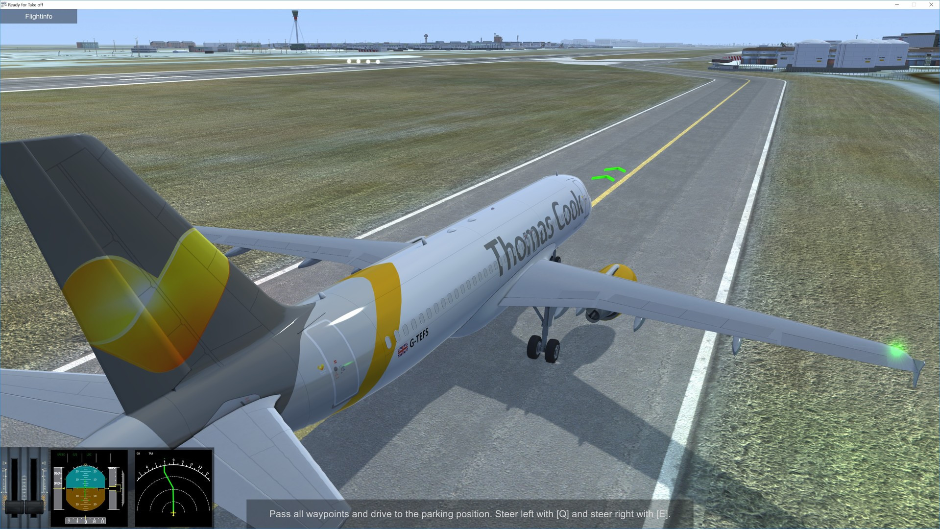Ready for Take off - A320 Simulator - кадр 6