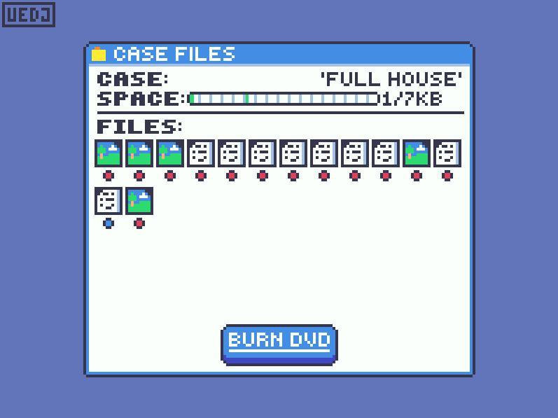 UEDJ - A Crime-Solving Desk Job (itch) - кадр 3