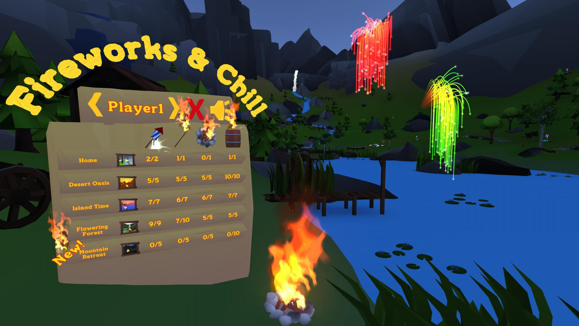 Fireworks & Chill VR (itch) - кадр 2