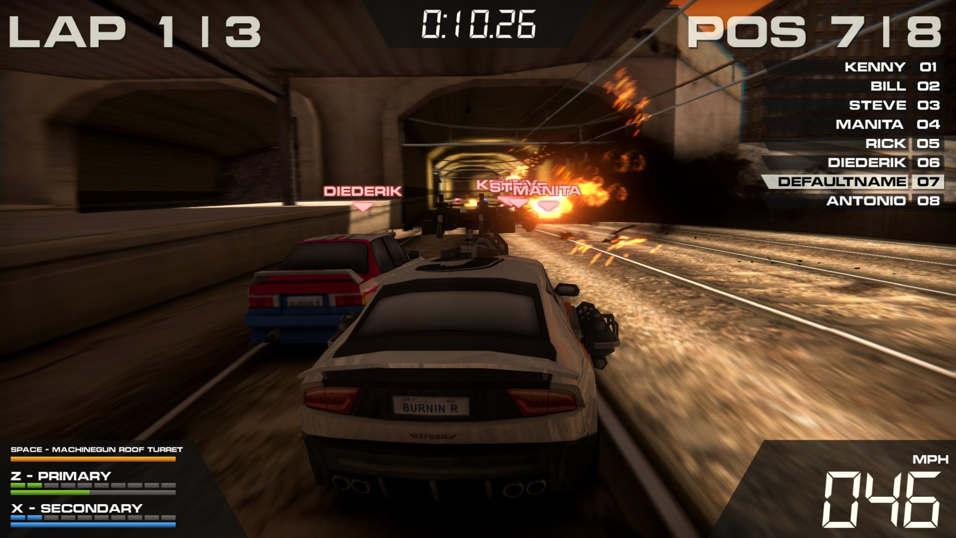 Burnin' Rubber 5 HD (itch) - кадр 2