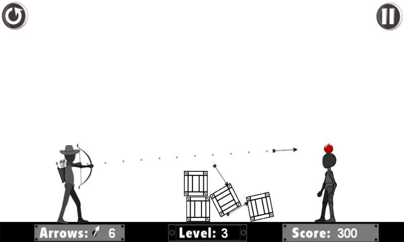 Dark Man Archery Apple Shooter - кадр 3