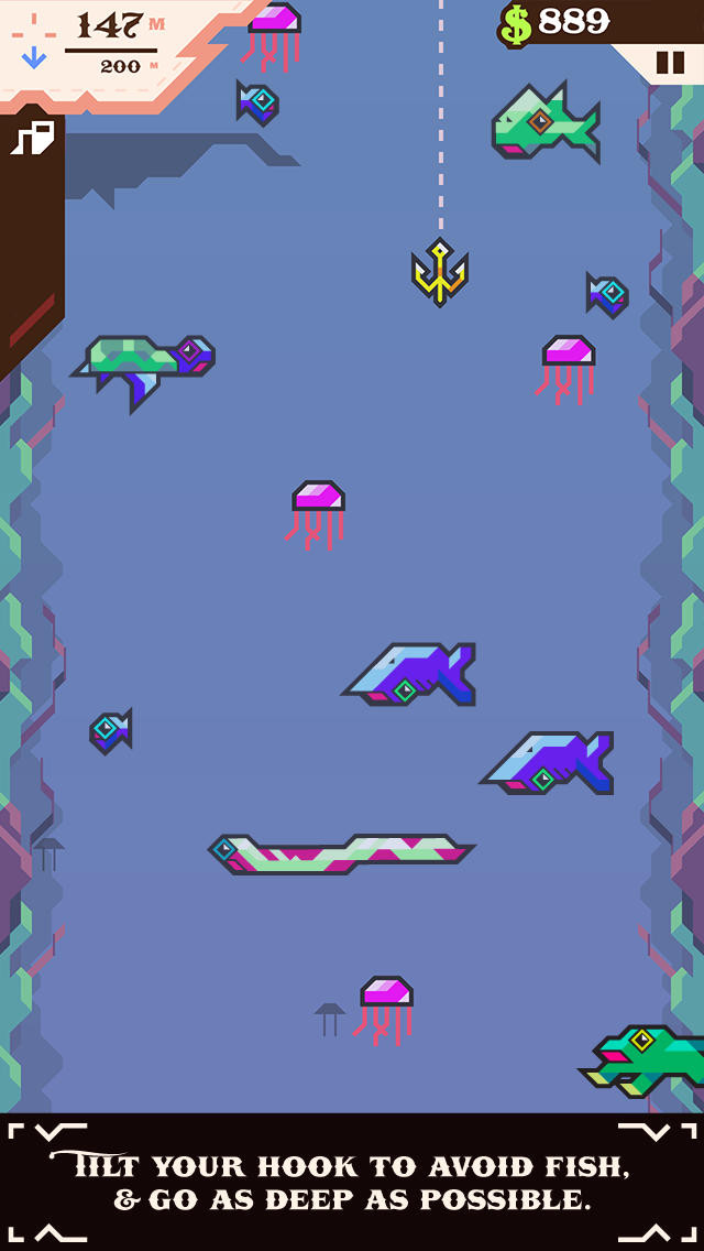 Ridiculous Fishing - A Tale of Redemption - кадр 2