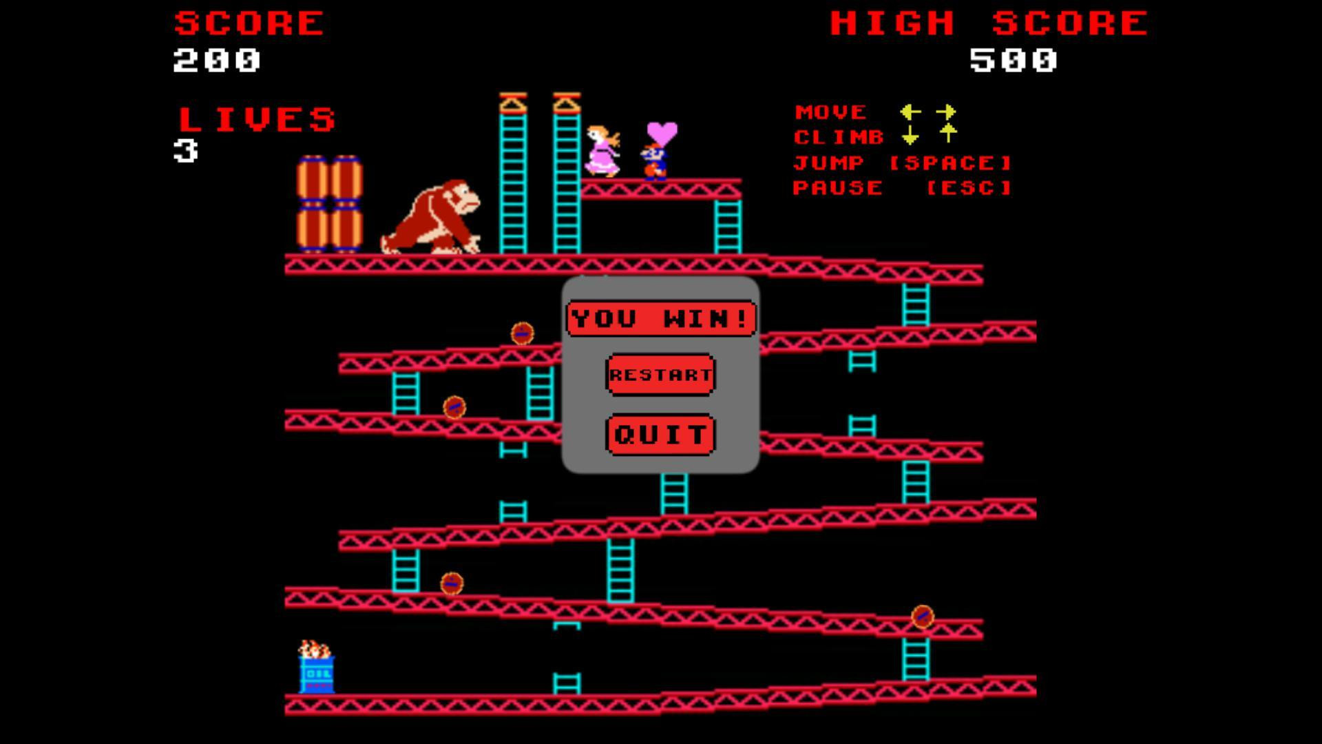 Donkey Kong (itch) - кадр 2