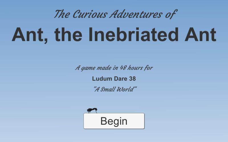 The Curious Adventures of Ant, the Inebriated Ant (itch) - кадр 2