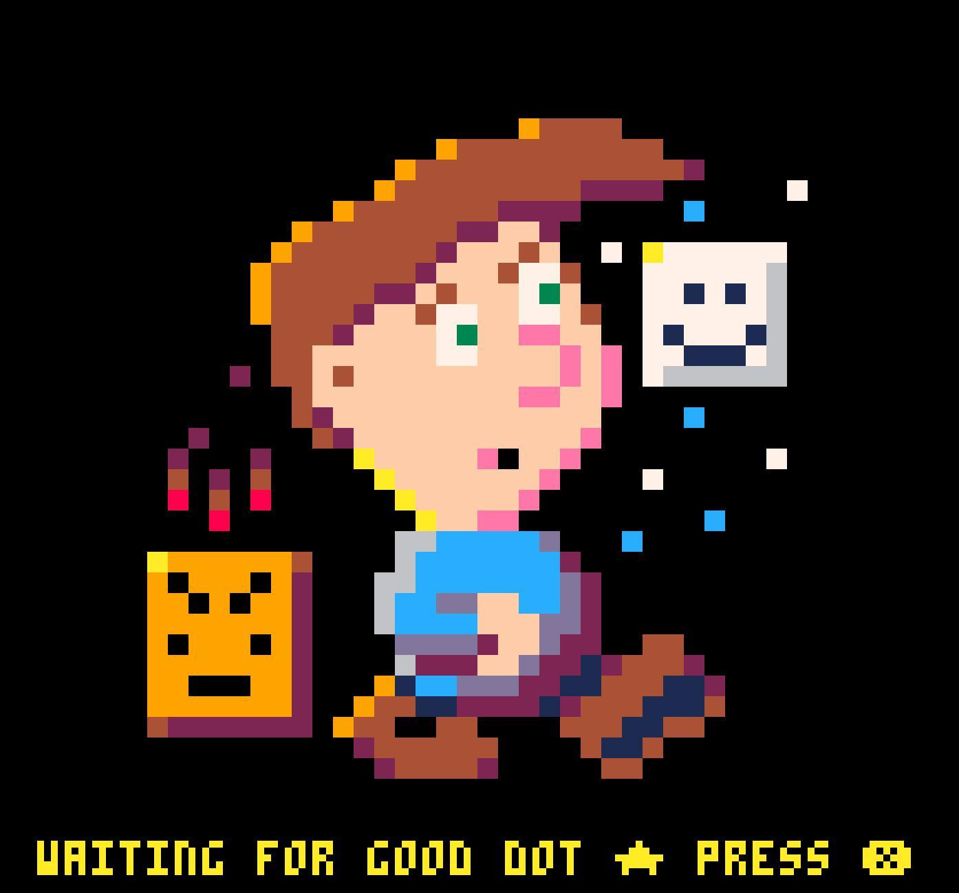 Waiting for Good Dot (itch) - кадр 1